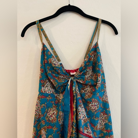 Boho Silk Dress - Picture 4 of 9